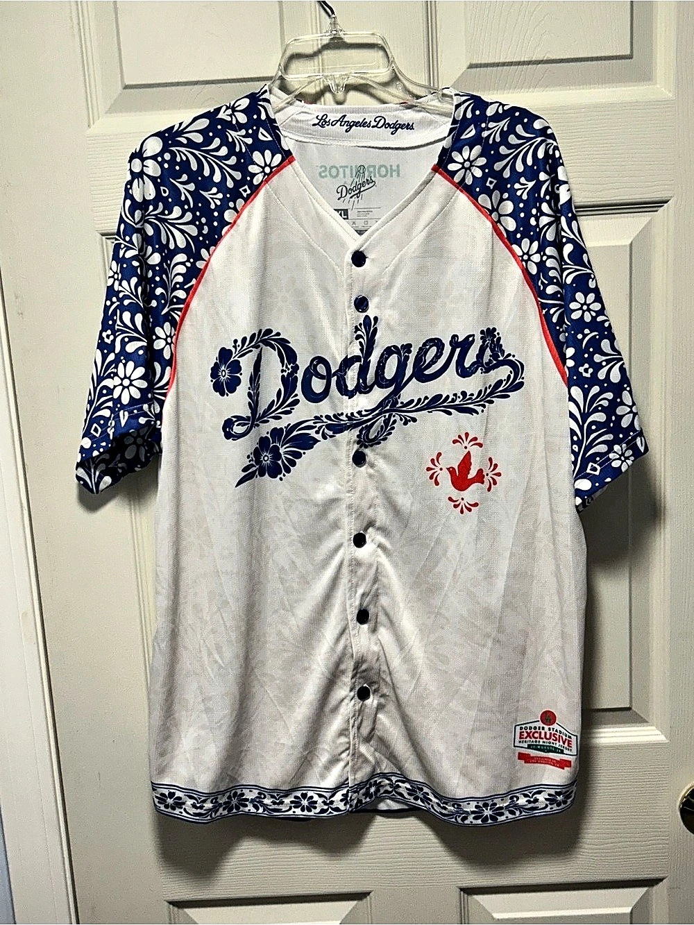 Los Angeles Dodgers 2026 Mexican Heritage Night Jersey XL SGA